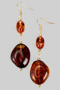 ARETES CAFÉ MARMOL