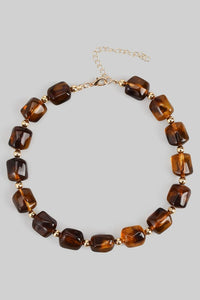 COLLAR MÁRMOL CAFÉ