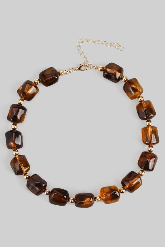 COLLAR MÁRMOL CAFÉ