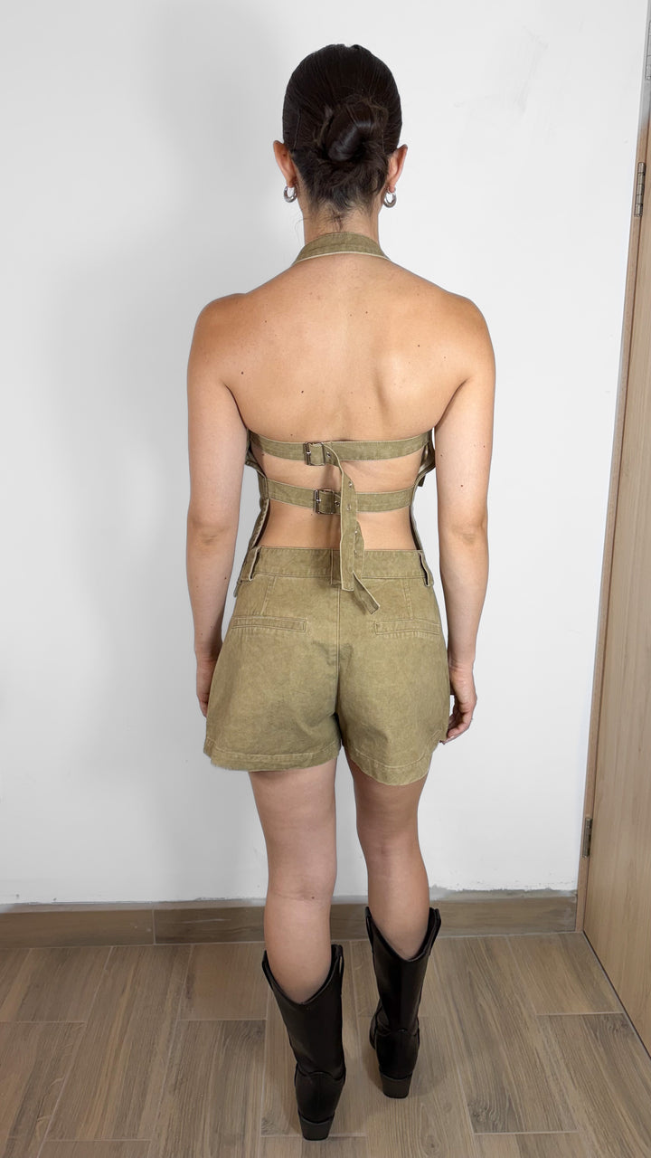 FALDA SHORT DENIM ARENA (SET)