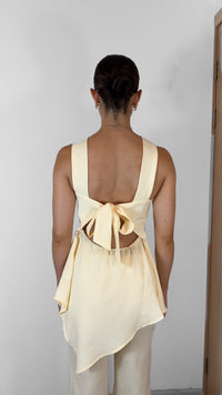 SET BUTTER YELLOW CON DETALLE