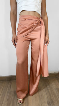 PANTALÓN SATIN CORAL (SET)