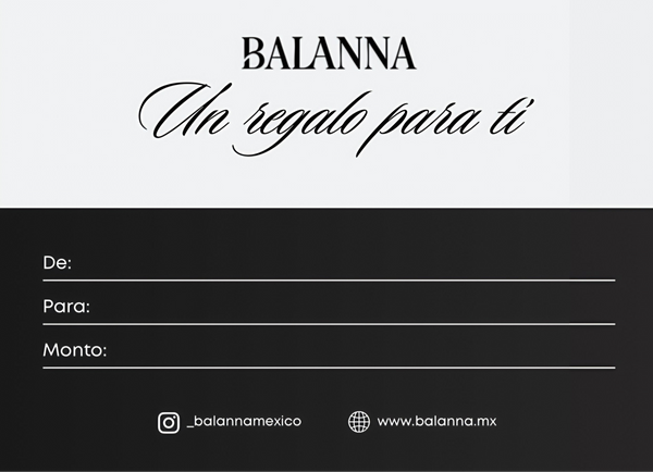 GIFT CARD BALANNA digital o física