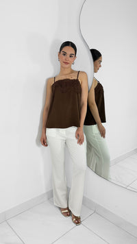 PANTALON RECTO FORMAL BLANCO