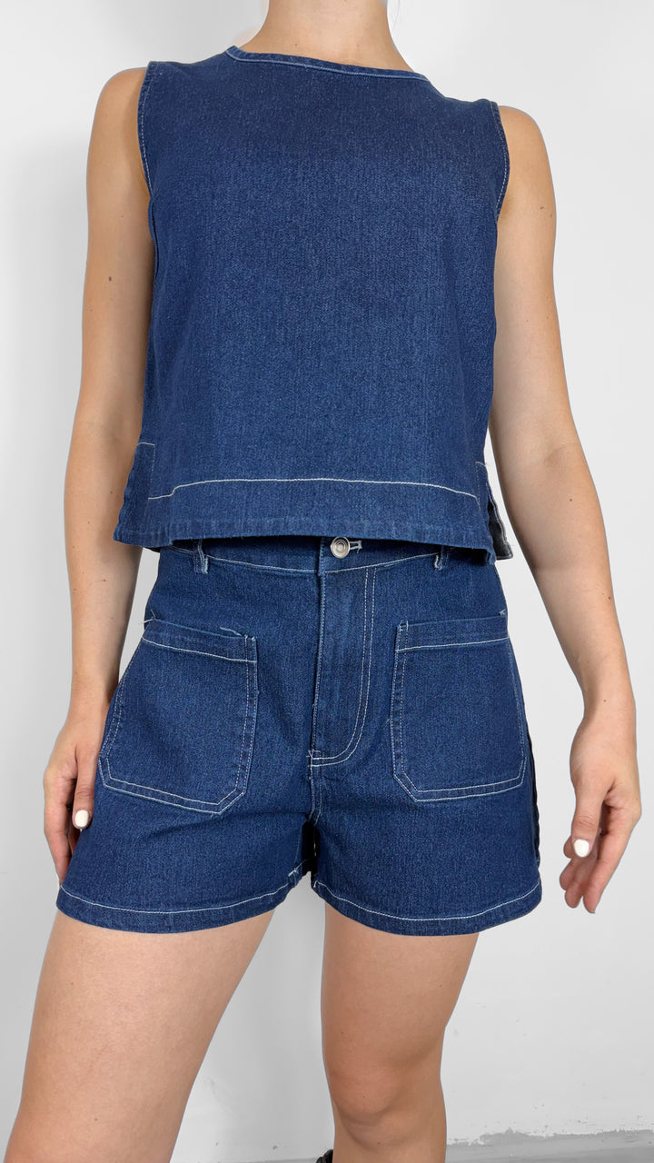 SHORT DENIM (SET)