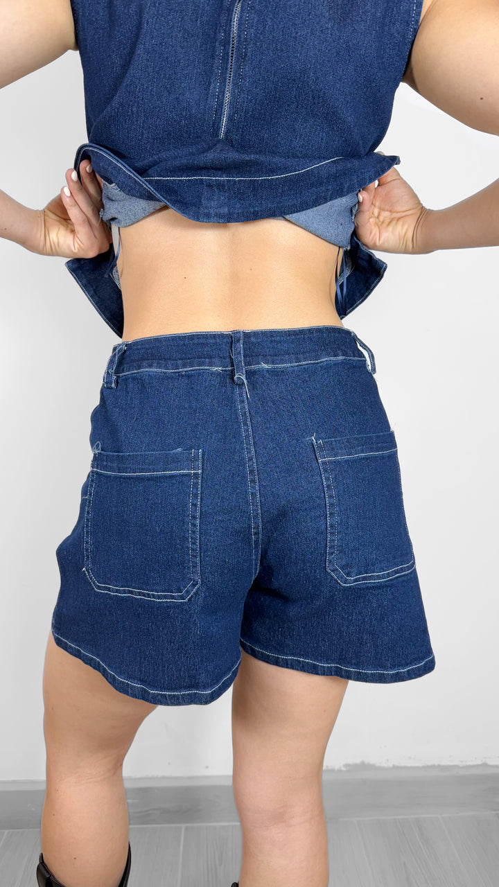 SHORT DENIM (SET)
