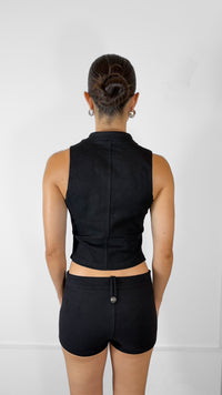 CONJUNTO NAPOLEÓN DE SHORTS NEGRO