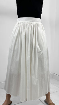 MAXI FALDA FRESH SUMMER TIRO ALTO BLANCO