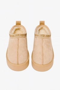 ZAPATO BEIGE TIPO UGG OSLO