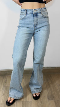 HIGH WAISTED DENIM JEANS BOOTCUT
