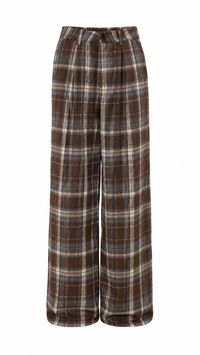 PANTALÓN PLAID CHOCOLATE