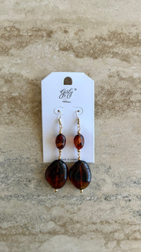 ARETES CAFÉ MARMOL