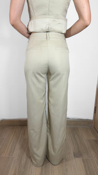PANTALÓN FORMAL RECTO KHAKI  (SET)