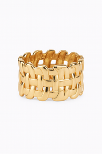 ANILLO TIPO RED DORADO