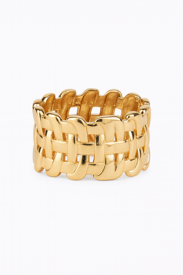 ANILLO TIPO RED DORADO