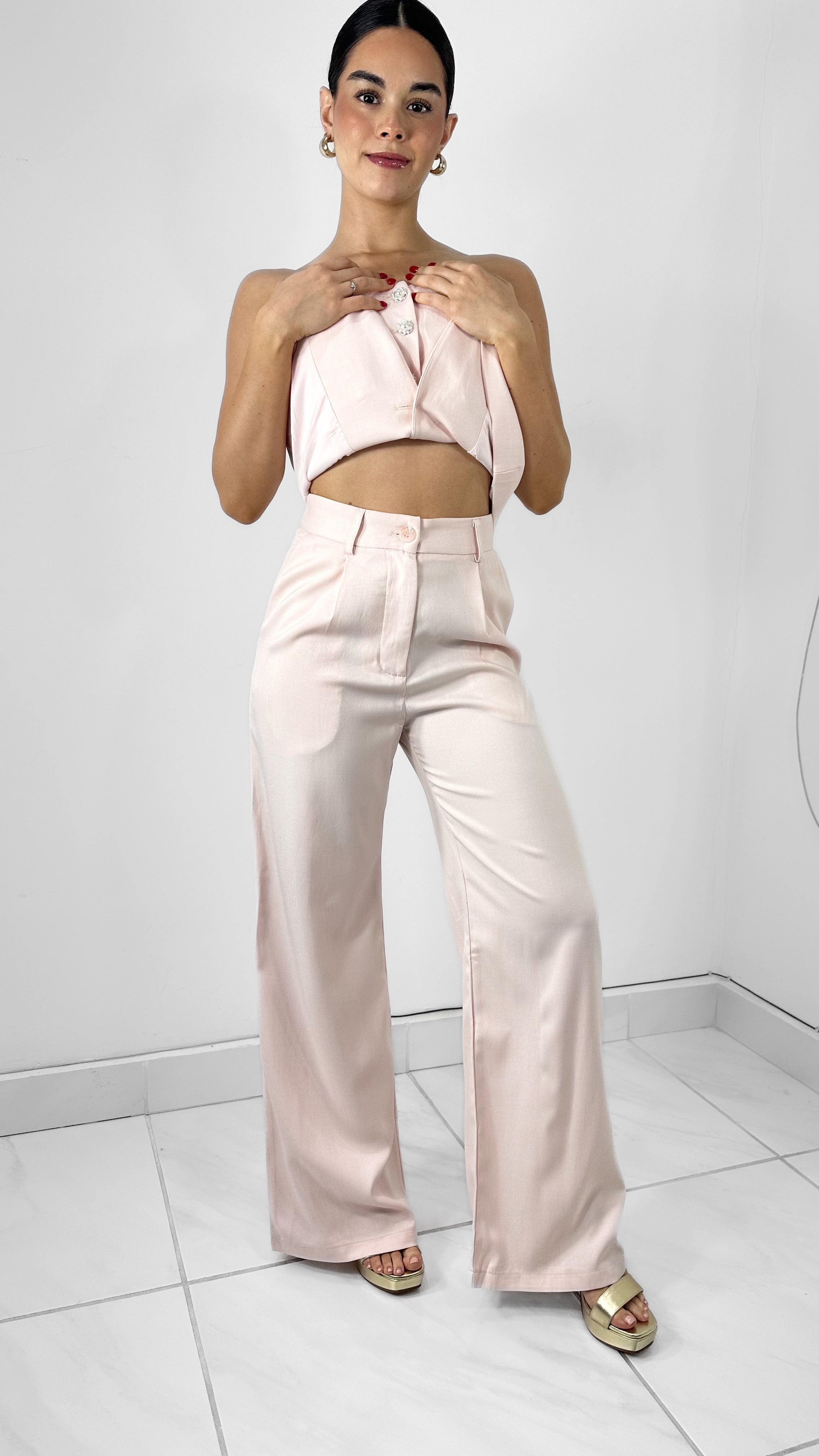 PANTALÓN FORMAL RECTO PINK