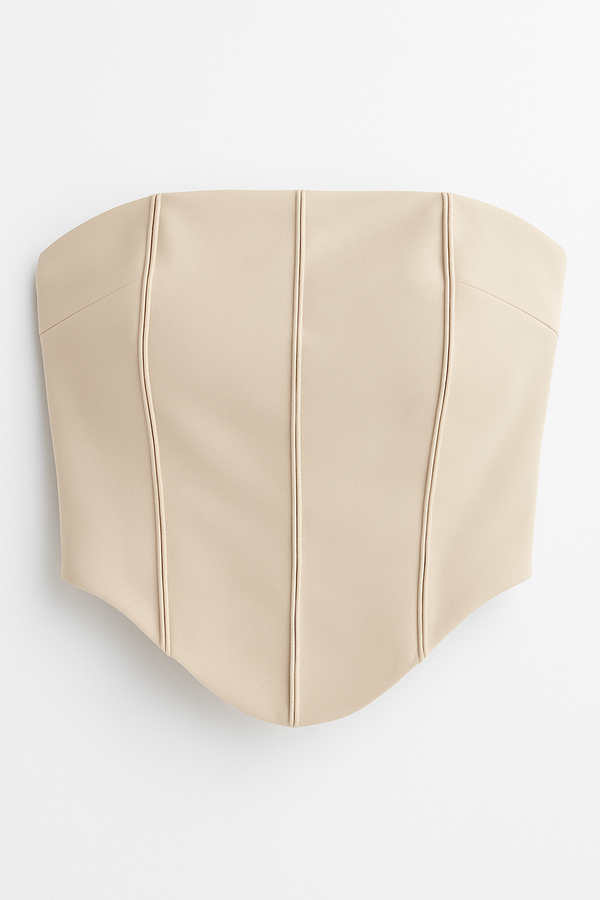 BLUSA CORSET BEIGE