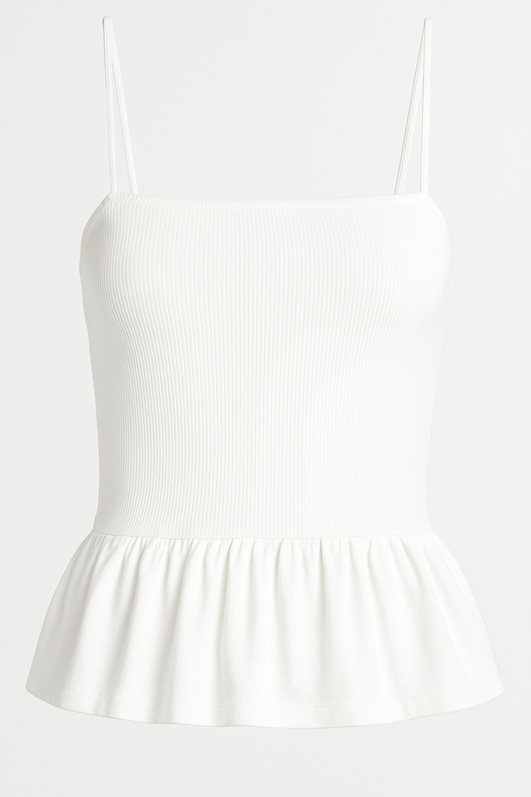 B BALLOON TANK TOP - OFF WHITE