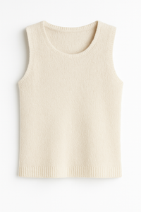 TOP SUELTO TIRANTES DE BORREGO BEIGE