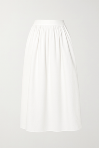 MAXI FALDA FRESH SUMMER TIRO ALTO BLANCO