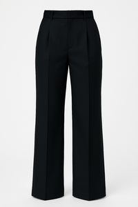 PANTALÓN FORMAL TIRO ALTO WIDE LEG NEGRO