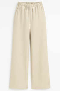 PANTALÓN RECTO LINO ARENA