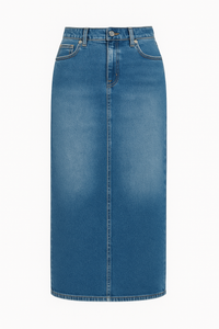 DENIM MAXIFALDA AZUL