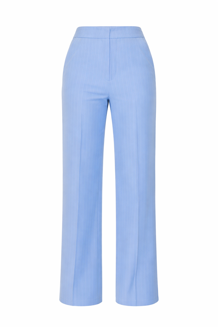 PANTALON RECTO RAYADO BABY BLUE