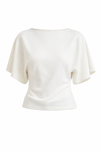 BLUSA MANGA CORTA BLANCA