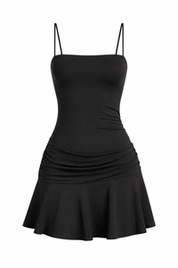VESTIDO NEGRO DE TIRANTES