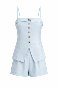 CONJUNTO TOP Y SHORT ICY BLUE