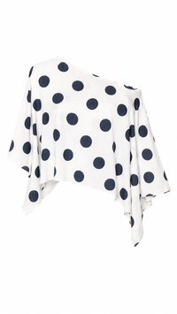 PONCHO POLKA ASIMÉTRICO