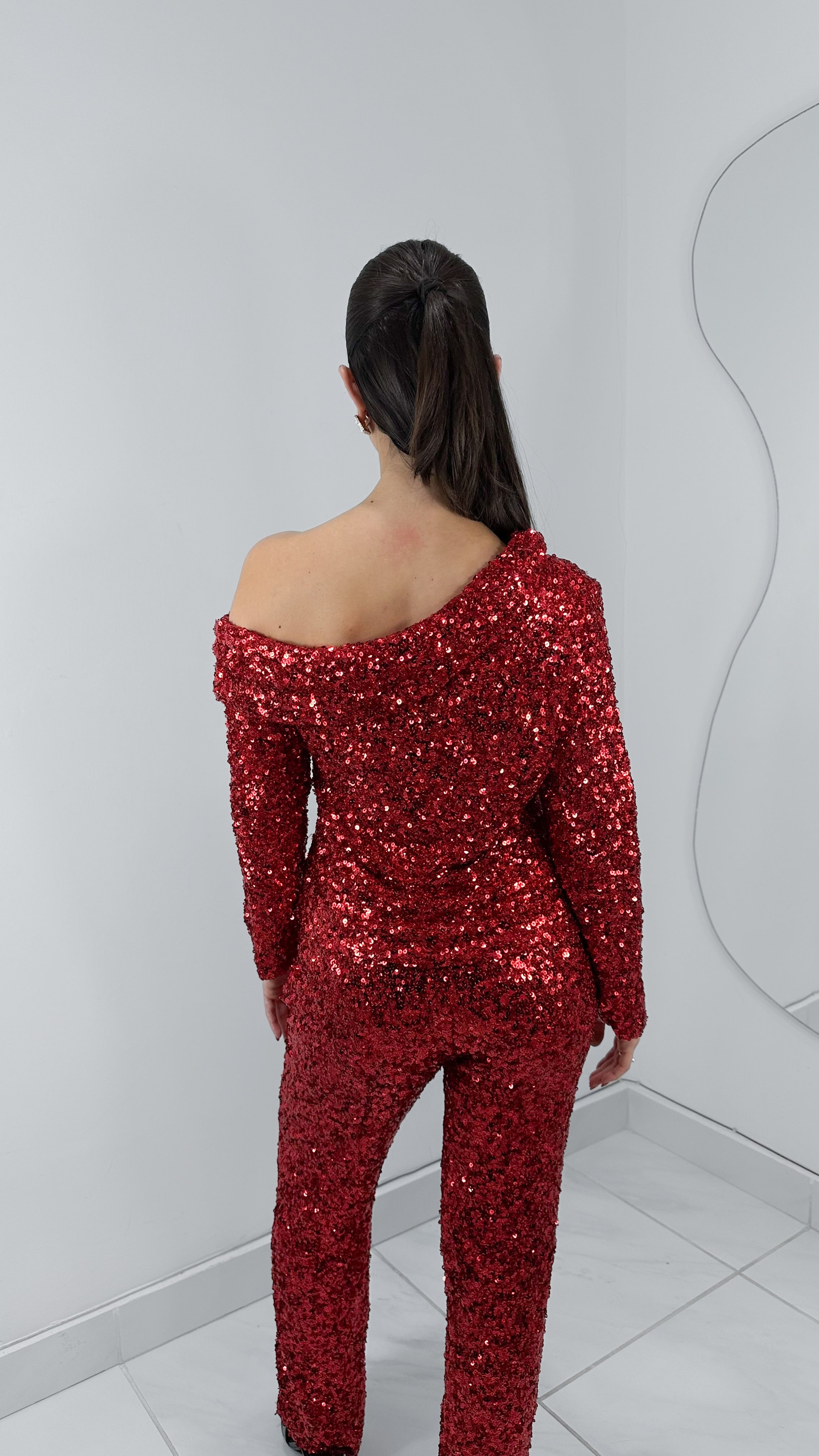 PANTALÓN TIRO ALTO RED SEQUIN