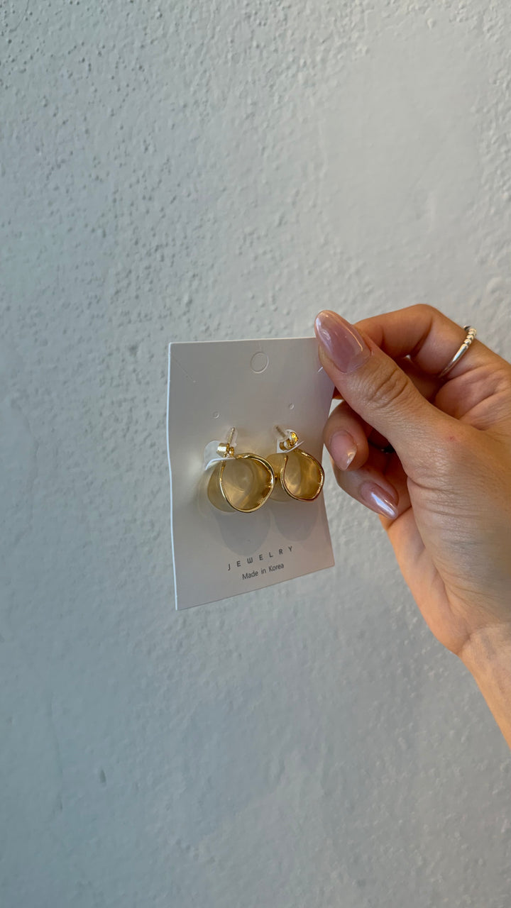 CHUNKY HOOPS DORADO