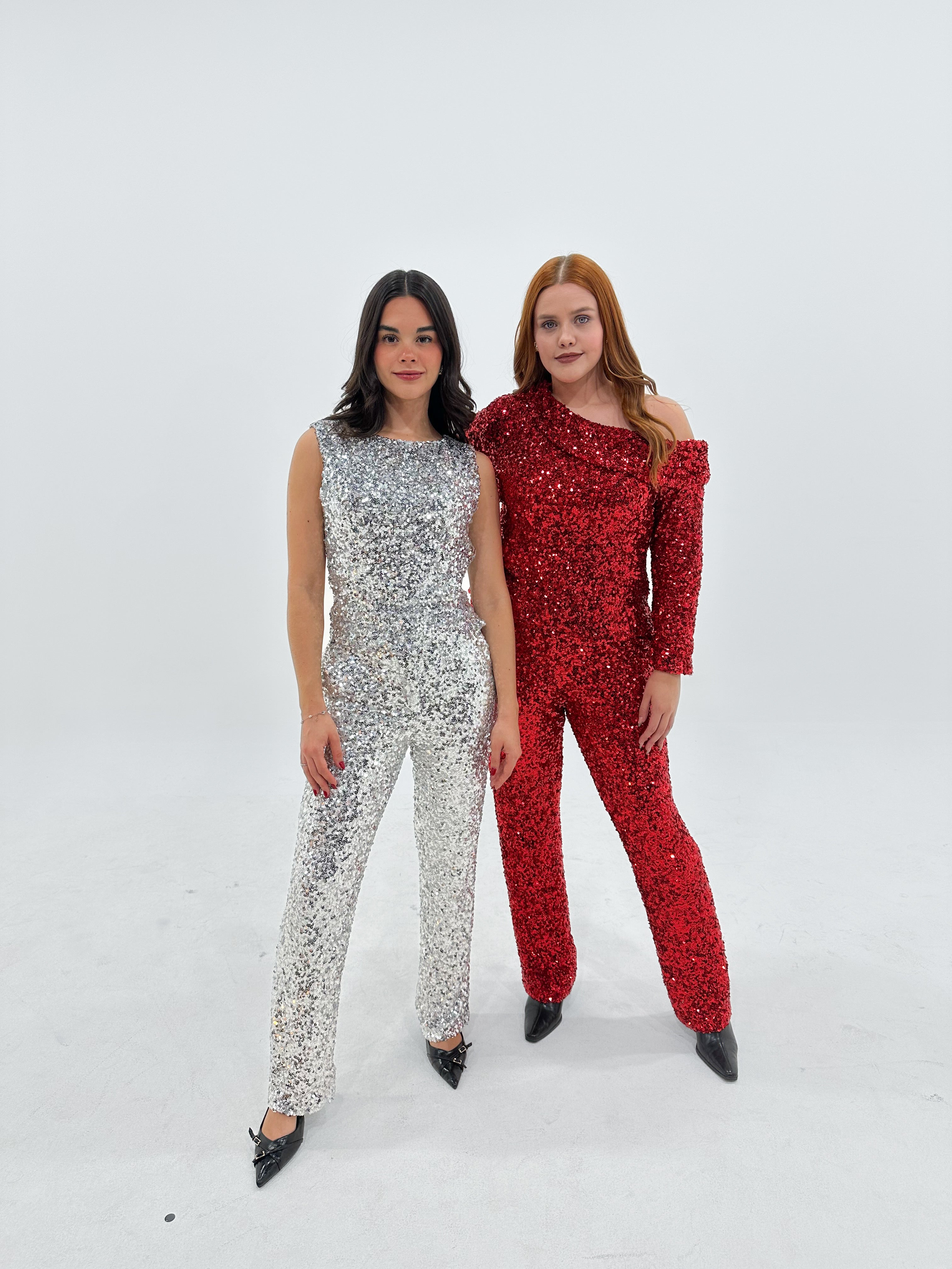 MAXI BLUSA SEQUIN SILVER