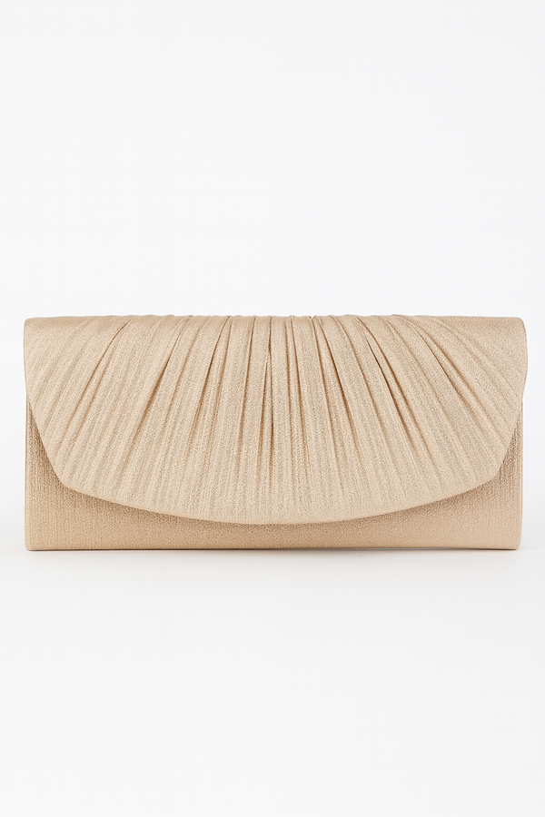 BOLSA CLUTCH FORMAL DORADA