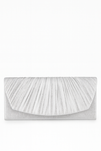 BOLSA CLUTCH FORMAL PLATEADA