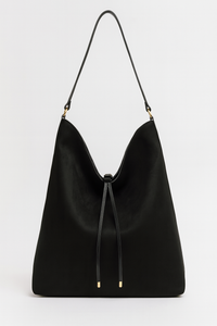 BOLSO SUEDE GRANDE NEGRO