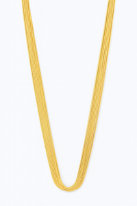 COLLAR DE MULTIPLES CADENAS DORADO