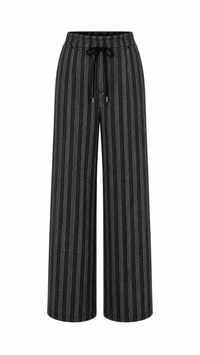 PANTALÓN DE RAYAS NEGRO (SET)