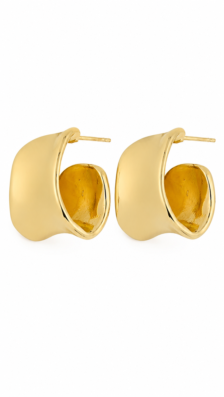 CHUNKY HOOPS DORADO