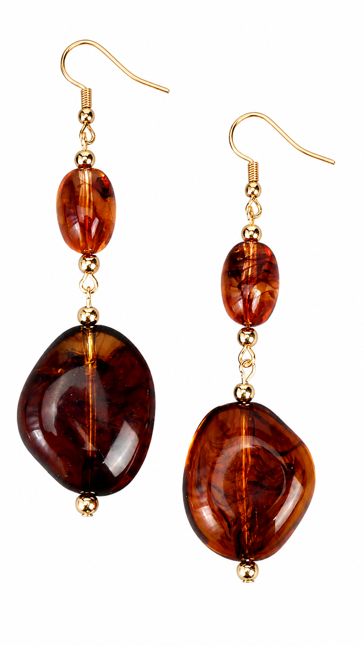 ARETES CAFÉ MARMOL
