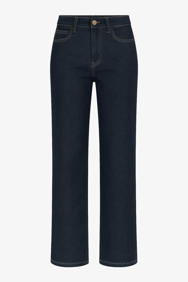 DENIM JEANS MEGA WIDE LEG DARK DENIM