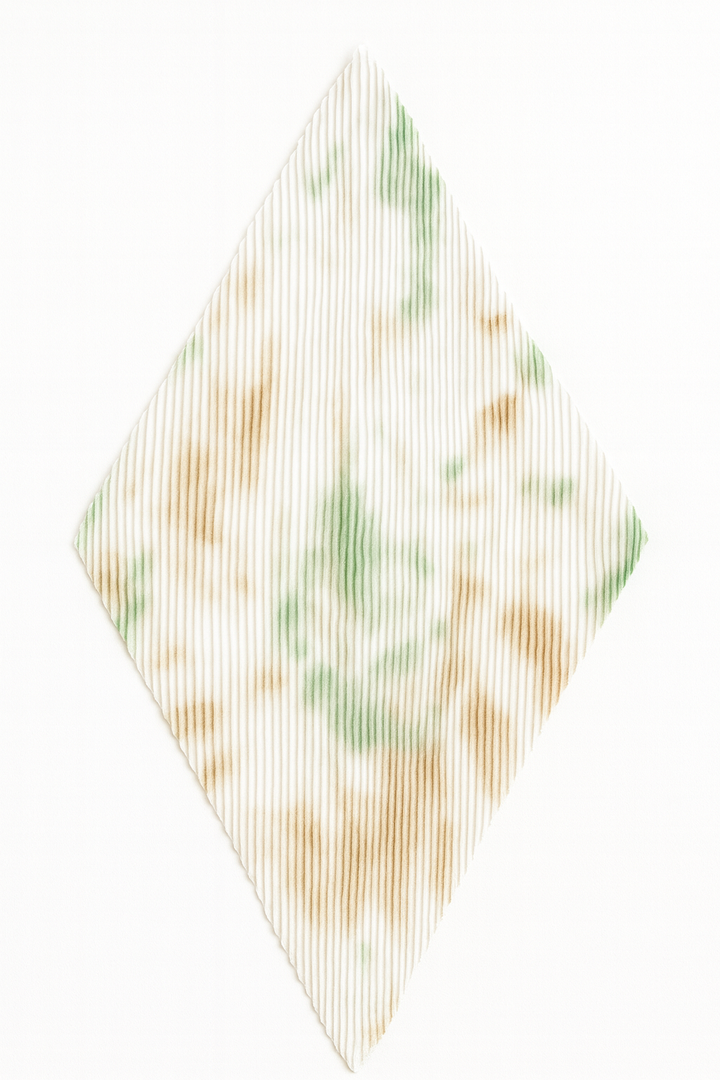 PAÑUELO PLISADO DE SEDA