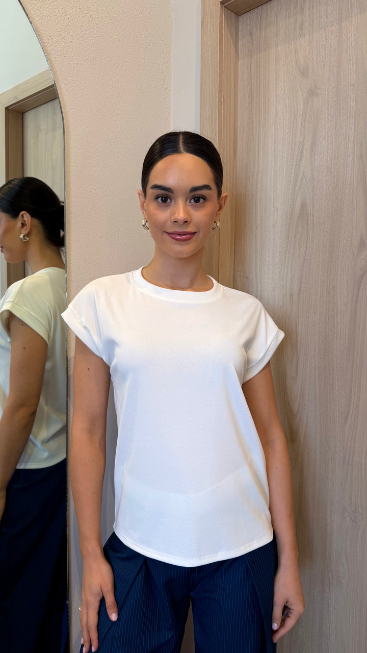 TOP BÁSICO IVORY