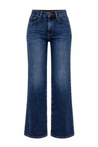 STRAIGHT HIGH WAISTED DENIM JEANS