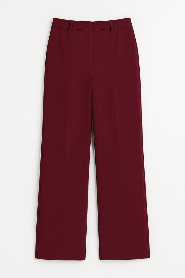 PANTALÓN SASTRE VINO