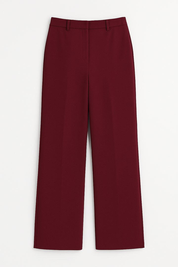 PANTALÓN SASTRE VINO
