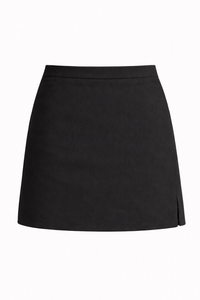 FALDA SHORT LOW WAIST NEGRO