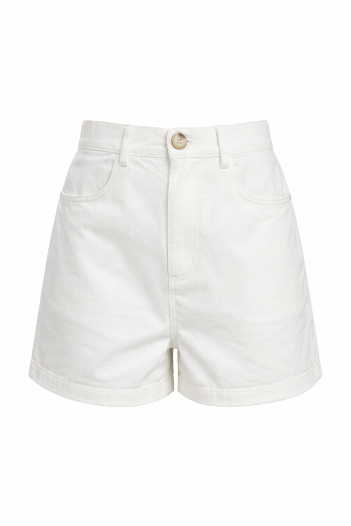 CONJUNTO SHORT BLANCO DENIM